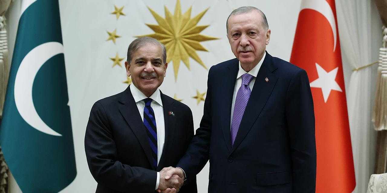 Cumhurbaşkanı Erdoğan Pakistan Başbakanı Şerif İle Görüştü