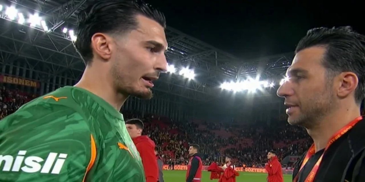 Uğurcan Çakır'ın İsmail Köybaşı'na Söyledikleri Kameralara Yansıdı