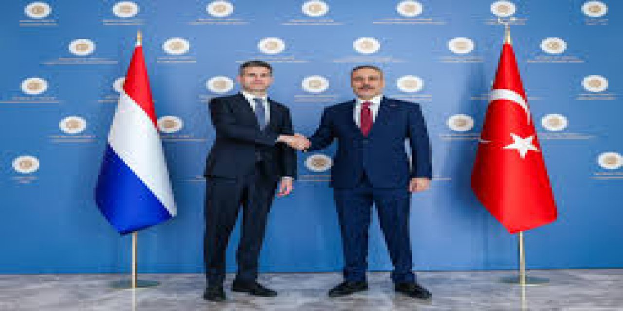 Dışişleri Bakanı Fidan, Ankara'da Hollandalı Mevkidaşı Berendsen İle Bir Araya Geldi