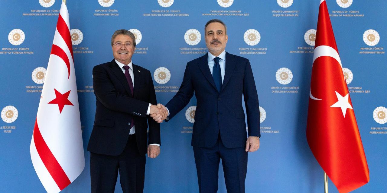 Dışişleri Bakanı Fidan, KKTC Başbakanı Üstel İle Görüştü
