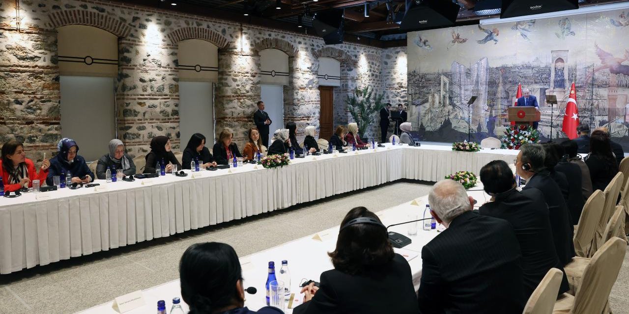 Cumhurbaşkanı Erdoğan, ICAPP Kadın Kolu Toplantısı Katılımcılarını Kabul Etti