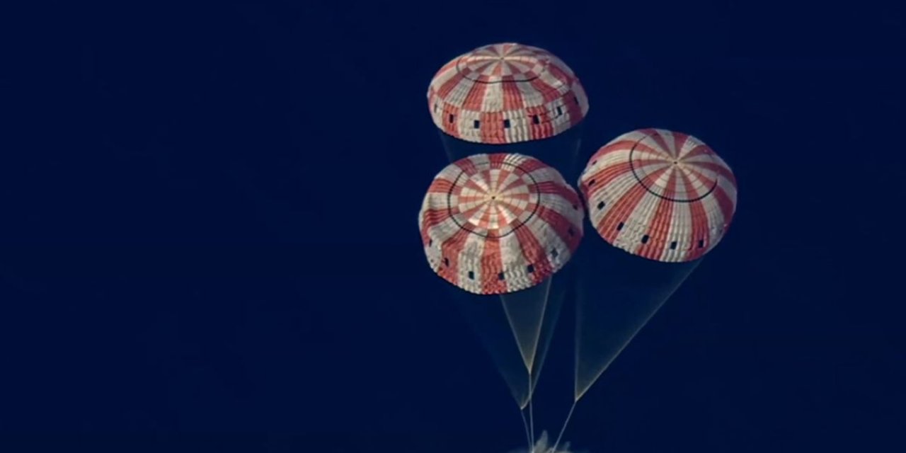 NASA'nın Tarihi Görevinde 4 Astronot Dünya'ya Ulaştı