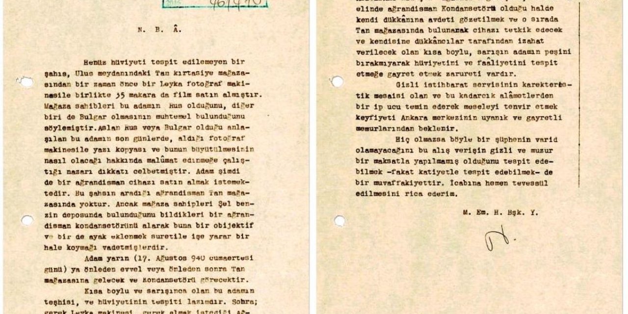 MİT, 1940'tan Yabancı İstihbarat Şüphelisini Açıkladı