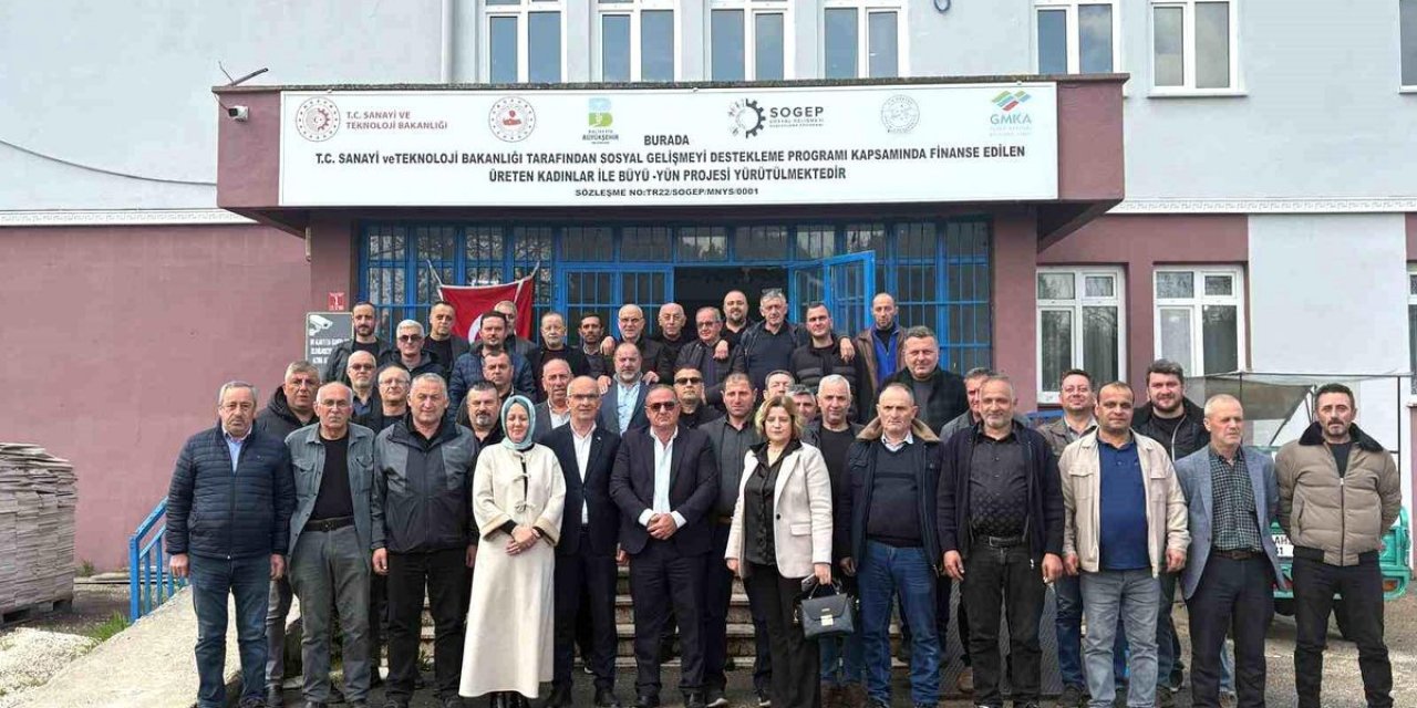 Manyas'ta Muhtarlarla İstişare Toplantısı