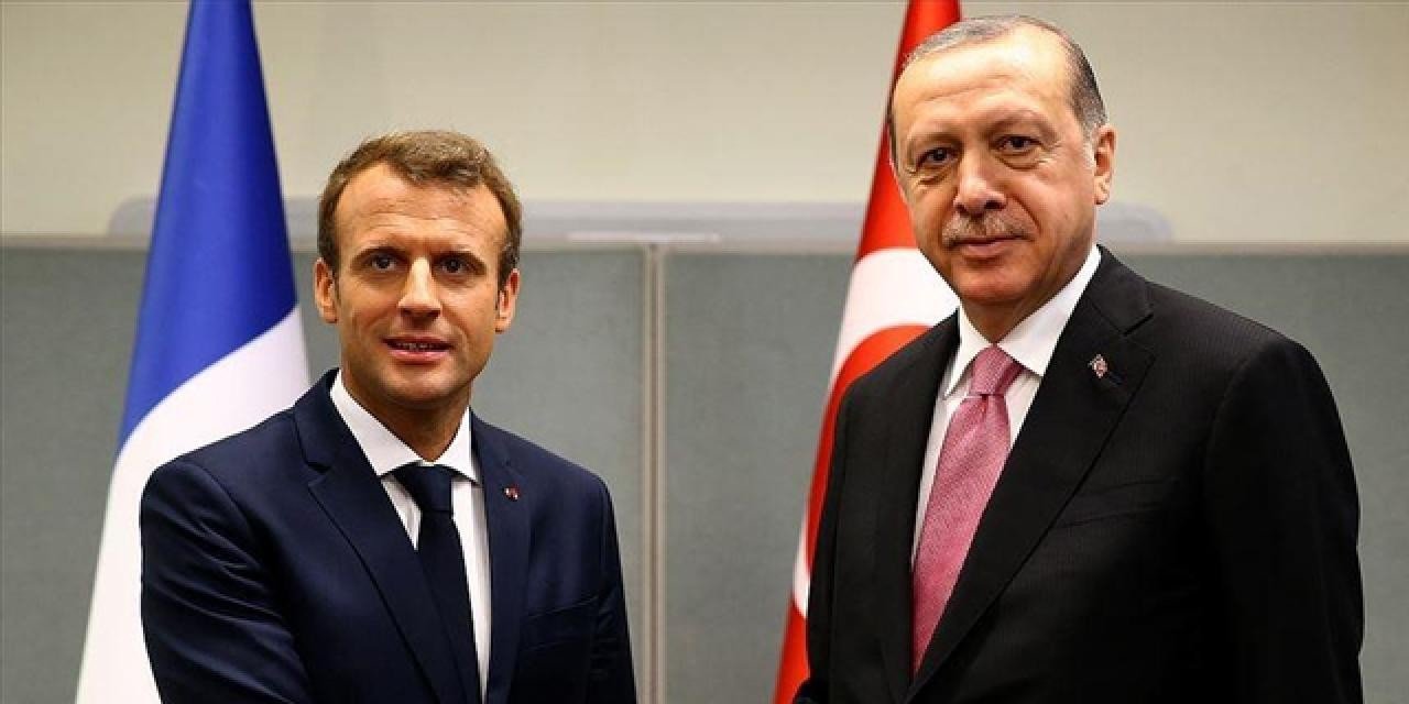 Cumhurbaşkanı Erdoğan, Emmanuel Macron İle Telefonda Görüştü