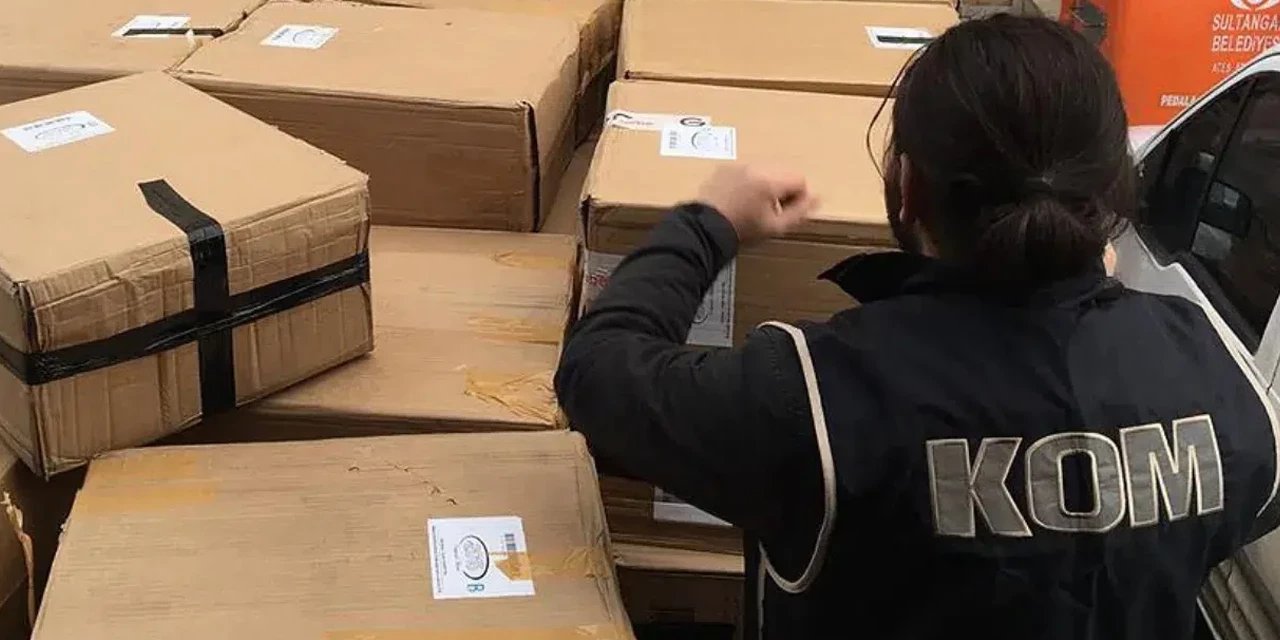 Denizli'de 5 Milyon 600 Bin Makaron Ele Geçirildi