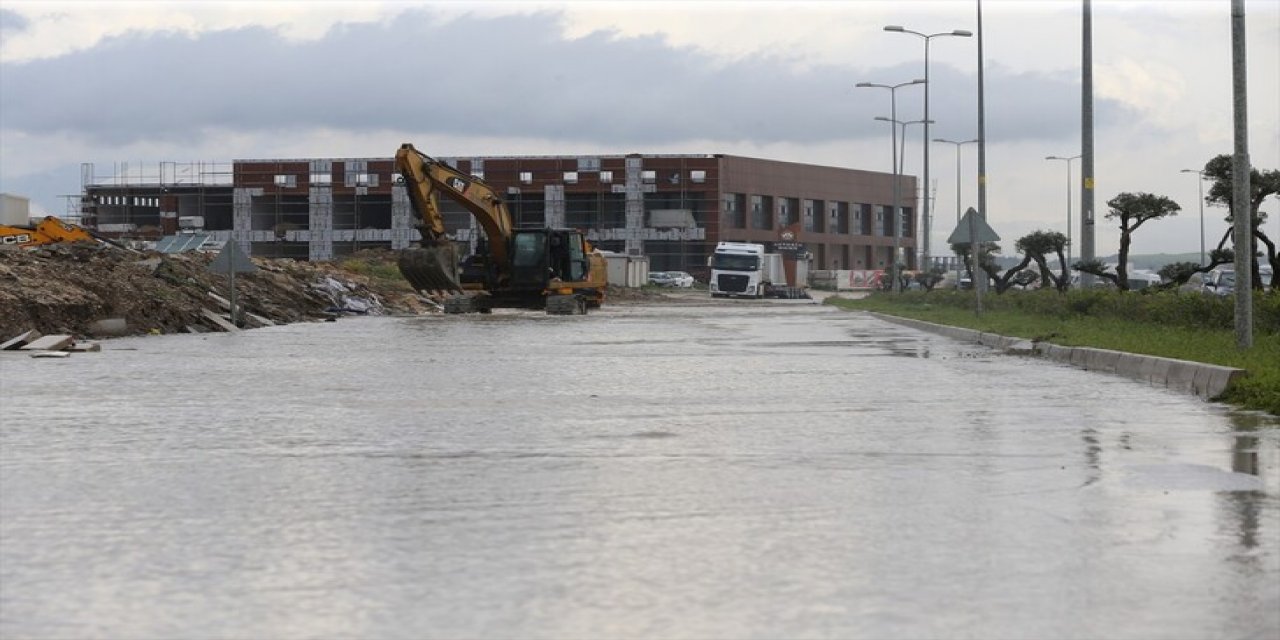 Kilis'te Sağanak Etkili Oldu