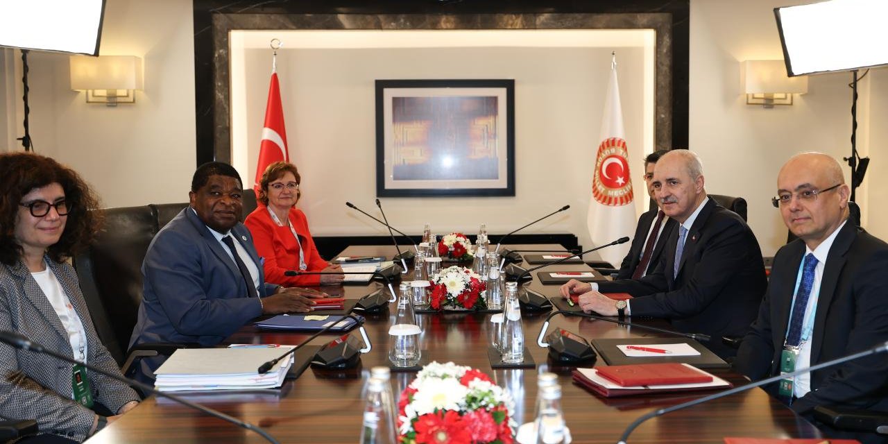 Numan Kurtulmuş, PAB Genel Sekreteri ve Genel Kurul Sekreteri İle Görüştü