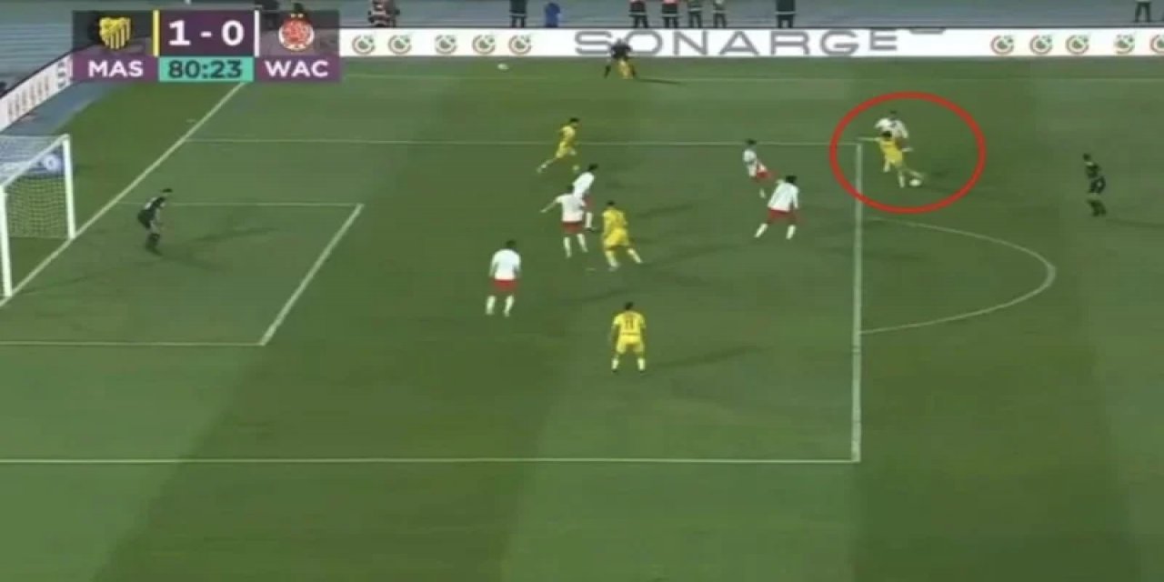 Faslı Futbolcu Driss El Jabali, Ceza Sahası Dışından Müthiş Bir Gol Attı!