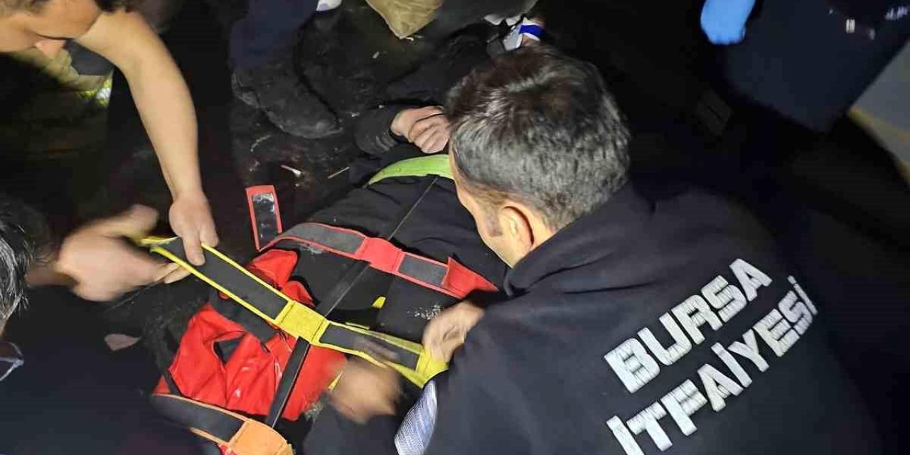 İnegöl'de Genç Asansör Boşluğuna Düştü