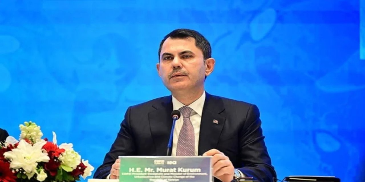 Murat Kurum İklim Değişikliği ve Çevre Programı'nda