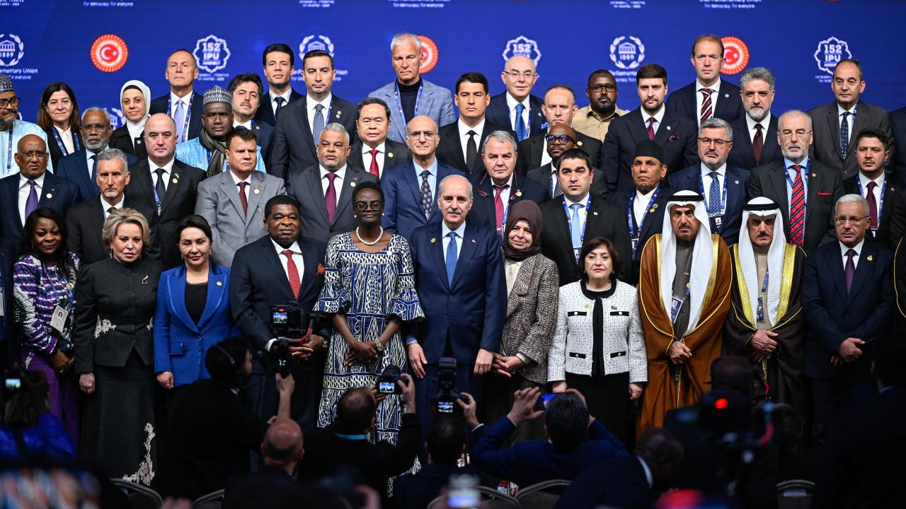 İstanbul'da Parlamentolar Arası Birlik Genel Kurulu Başladı