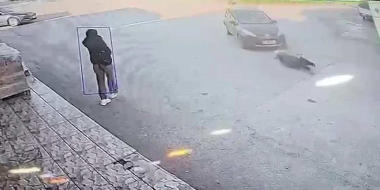 Hatay'da Yolun Karşısına Geçerken Ölümden Döndü