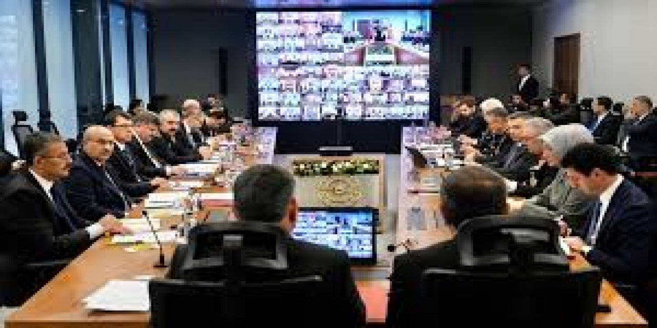 İçişleri Bakanlığında "Okul Güvenliği" Toplantısı Yapıldı