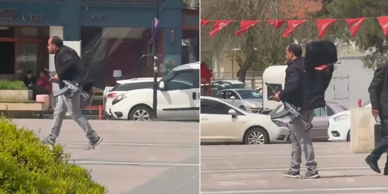 Diyarbakır’da Korku Dolu Anlar! Uzun Namlulu Silahla Ateş Açtı