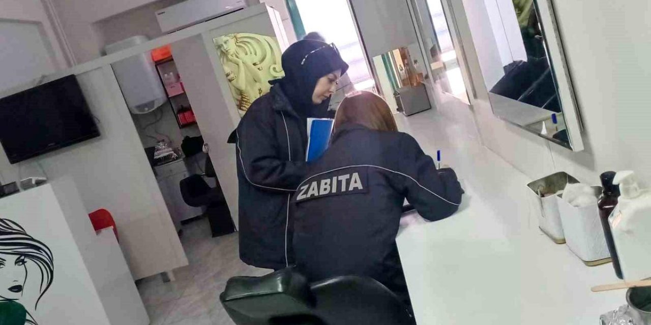 Erzincan'da Kuaför ve Güzellik Merkezlerine Denetim