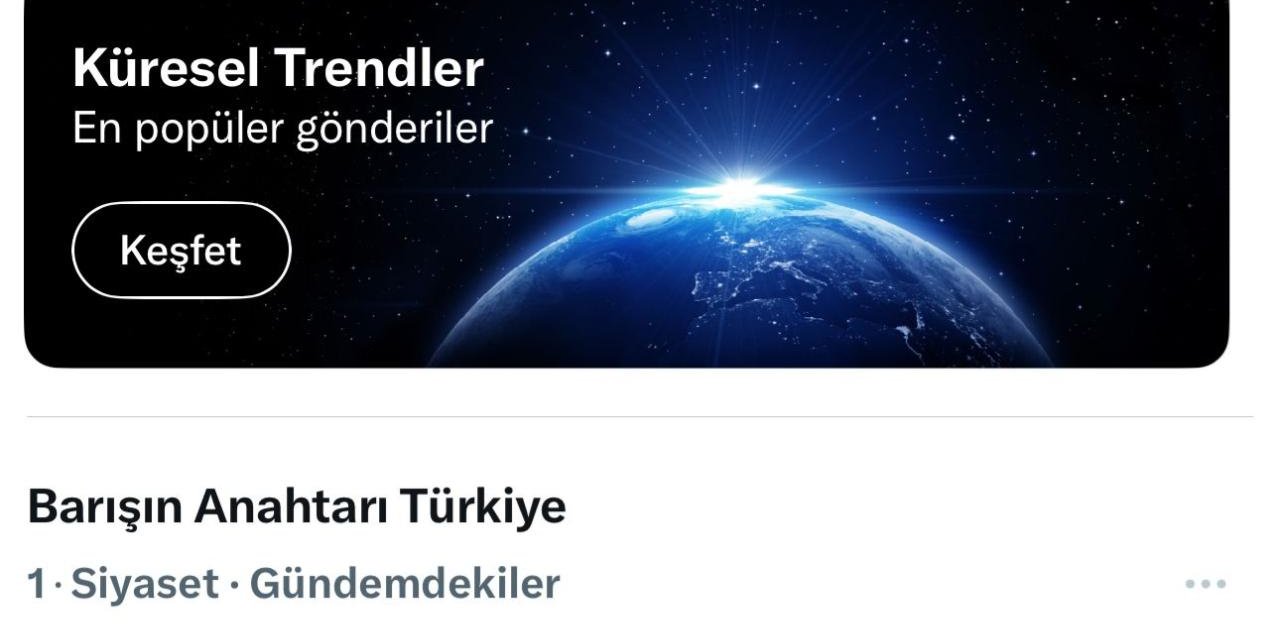'Barışın Anahtarı Türkiye' Dünyada Gündem Oldu
