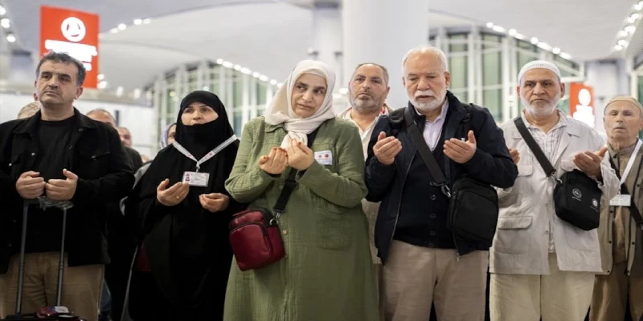 İlk Hac Kafilesi Kutsal Topraklara Uğurlandı