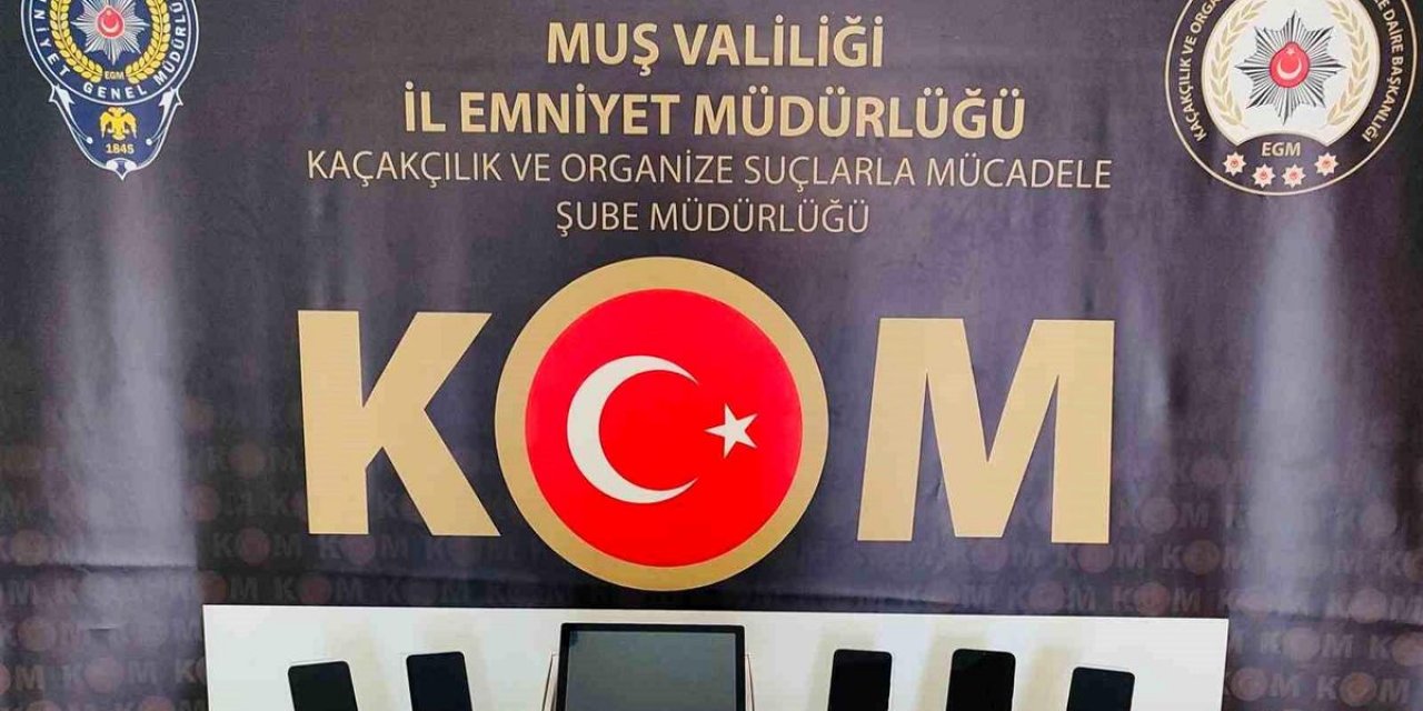 Muş'ta Gümrük Kaçağı Operasyonu