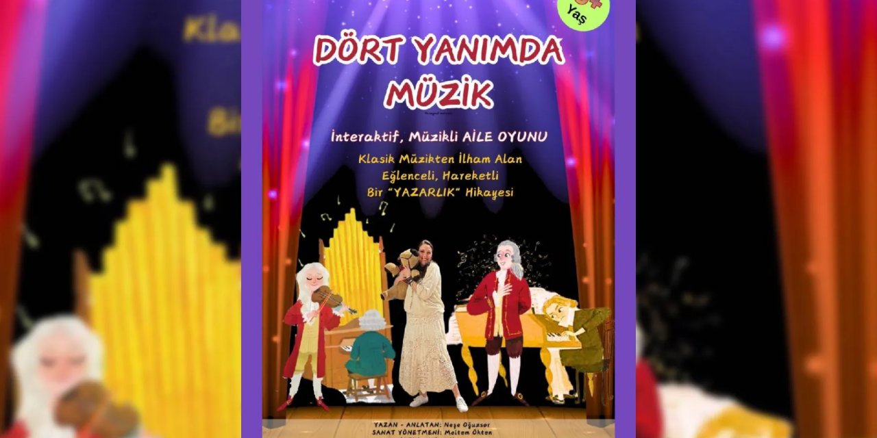 'Bay Majör’ün Müzik Yolculuğu – Mozart', AKM ve Zorlu PSM'de Çocuklarla Buluşuyor