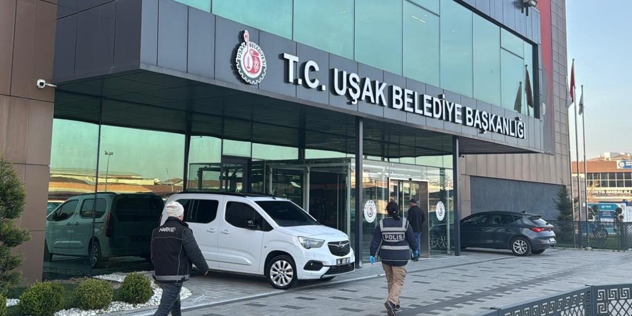 Uşak Belediyesi'ne 2. Dalga Operasyon: 25 Gözaltı