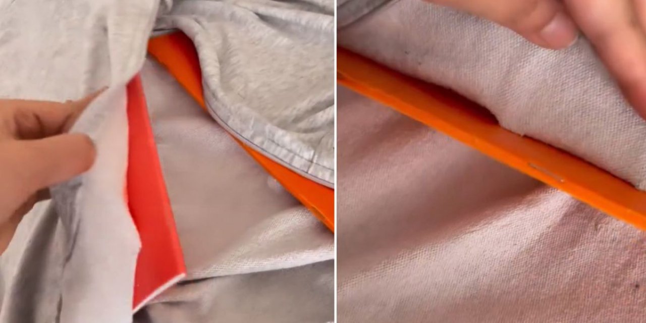 Okul Saldırıları Sonrası Kahreden Görüntü! Defterlerden Kendine "Çelik Yelek" Yaptı