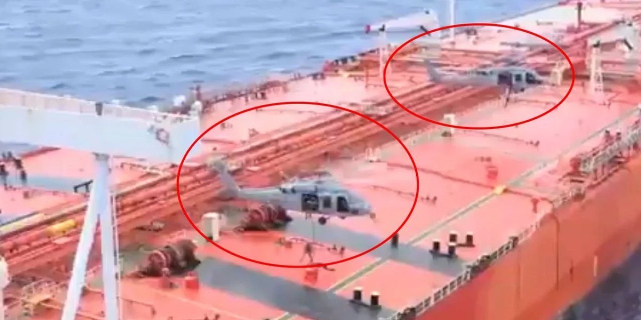 ABD, İran'a Giden Bir Gemiye El Koydu