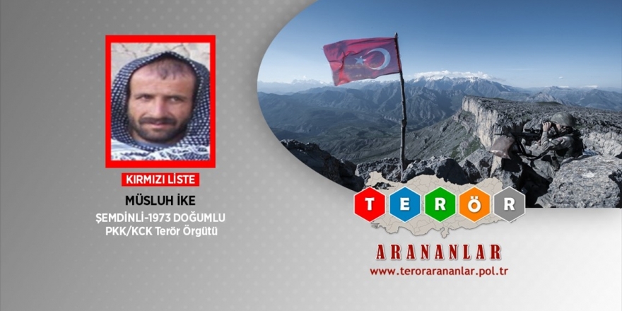 Pkk'nın Sözde 'Metina Alan Sorumlusu' Etkisiz Hale Getirildi