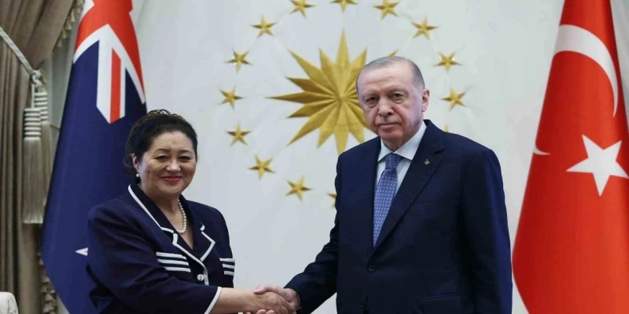 Cumhurbaşkanı Erdoğan Yeni Zelanda Genel Valisi Kiro’yu Beştepe'de Kabul Etti