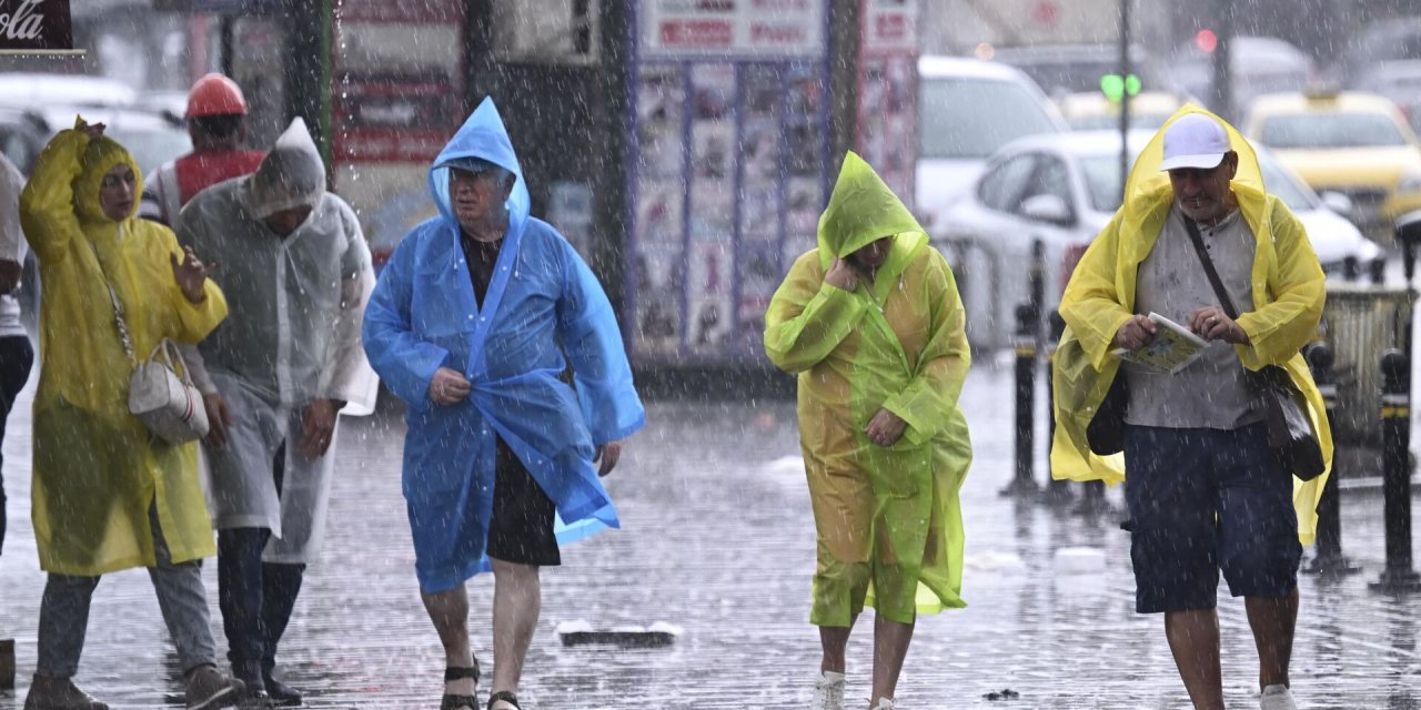 Meteorolojiden 6 Kente "Kuvvetli Yağış" Uyarısı