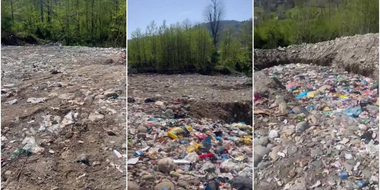 Rize'de Açık Alana Çöp Döken Fındıklı Belediyesine 2,3 Milyon Lira Ceza