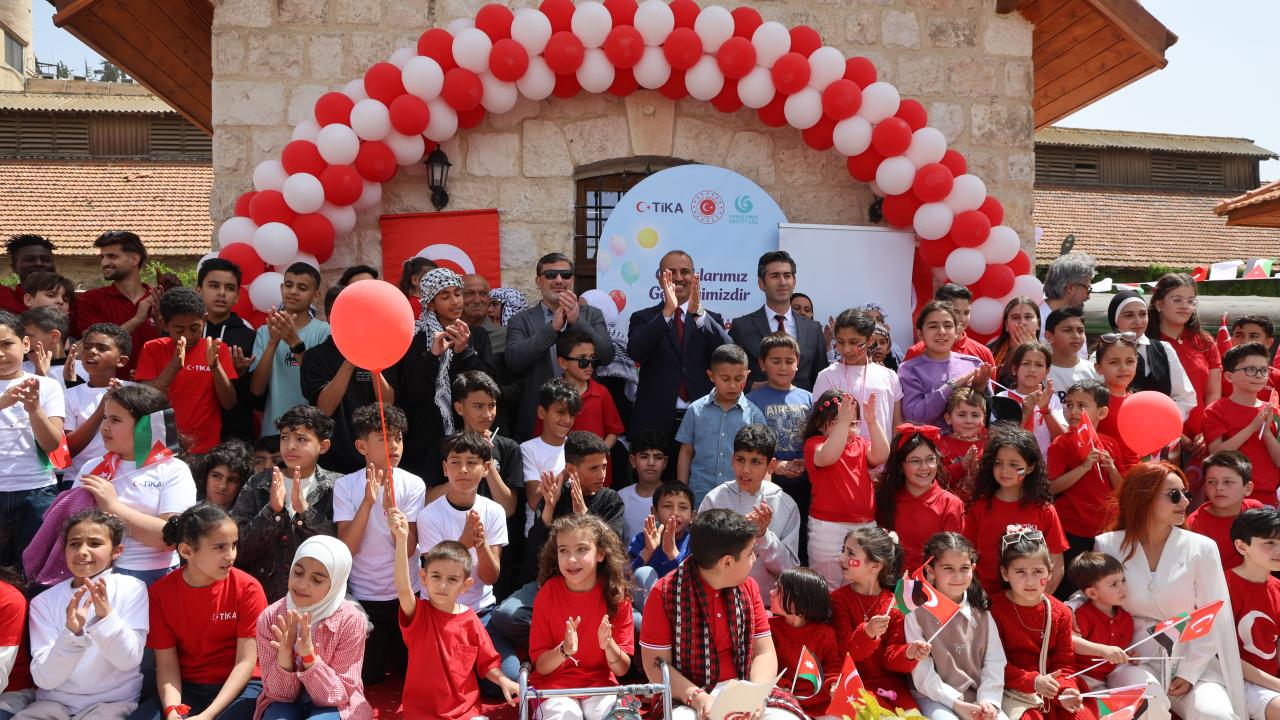 Ürdün’de 23 Nisan Osmanlı Mirası Hicaz Demir Yolu İstasyonu'nda Kutlandı