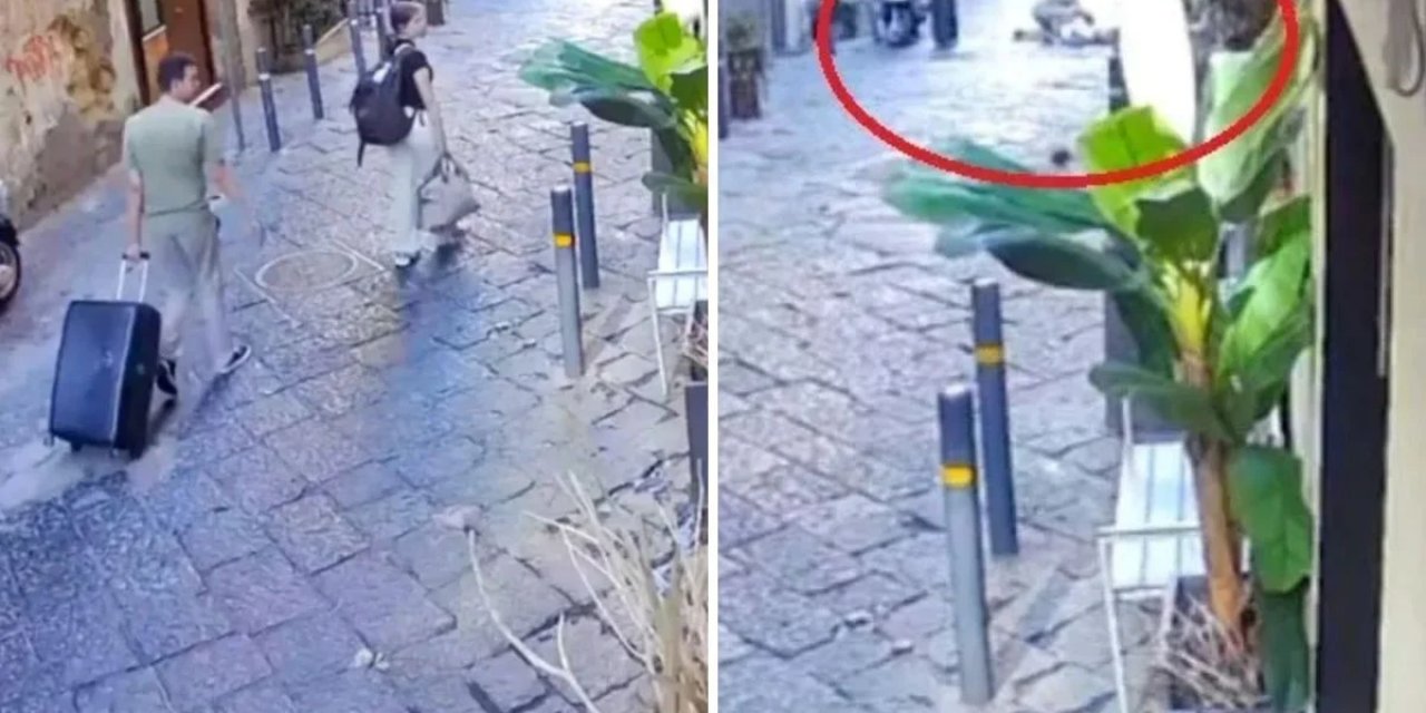 Yolda Yürürken Üzerine Balkondan Heykel Düşen Kadın Hayatını Kaybetti