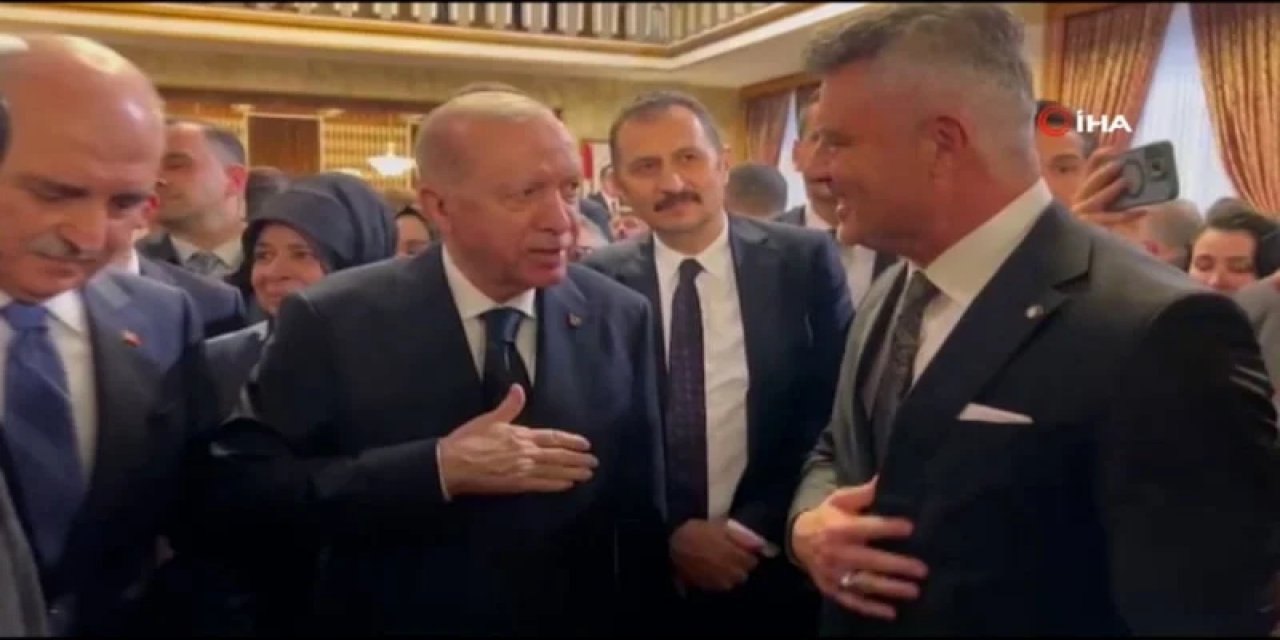 Cumhurbaşkanı Erdoğan, Sadettin Saran’la Görüştü