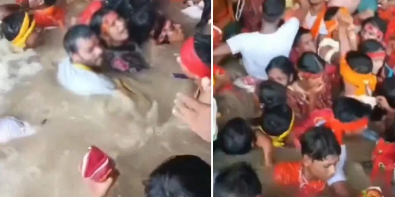 "Kutsal Banyo" Kaosa Dönüştü, Çok Sayıda Kadın Cinsel Tacize Uğradı