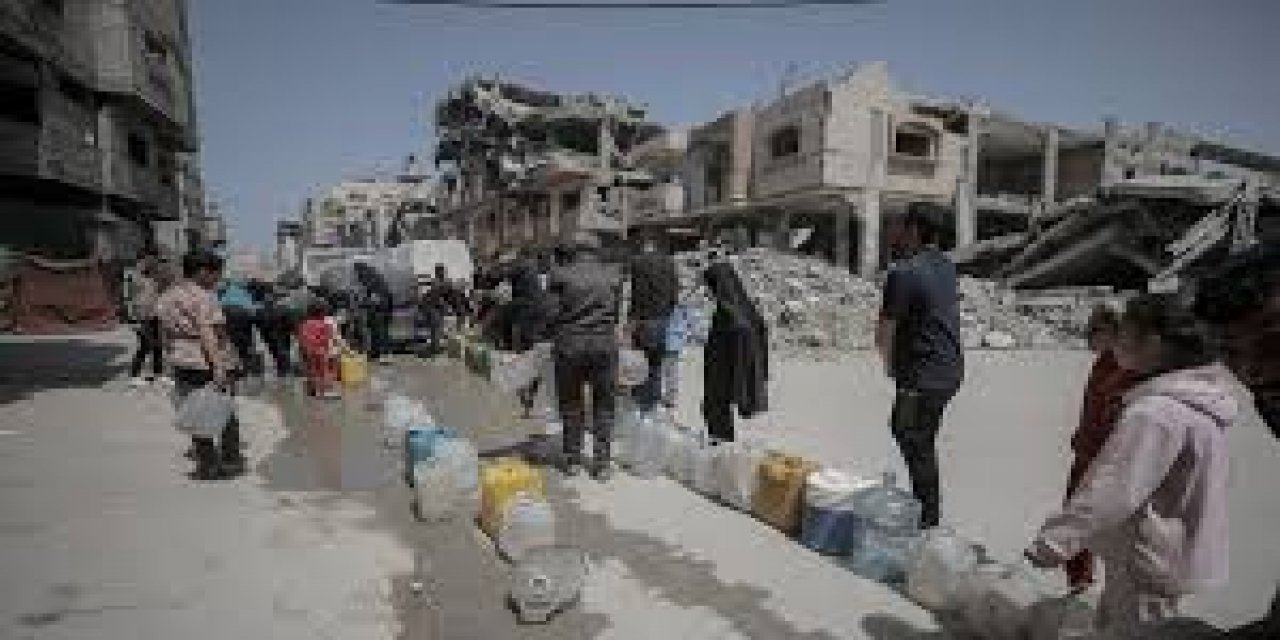 Gazze'de İsrail'in Saldırıları Ve Ablukasıyla Artan Su Krizi, Filistinlilerin Hayatını Derinden Etkiliyor