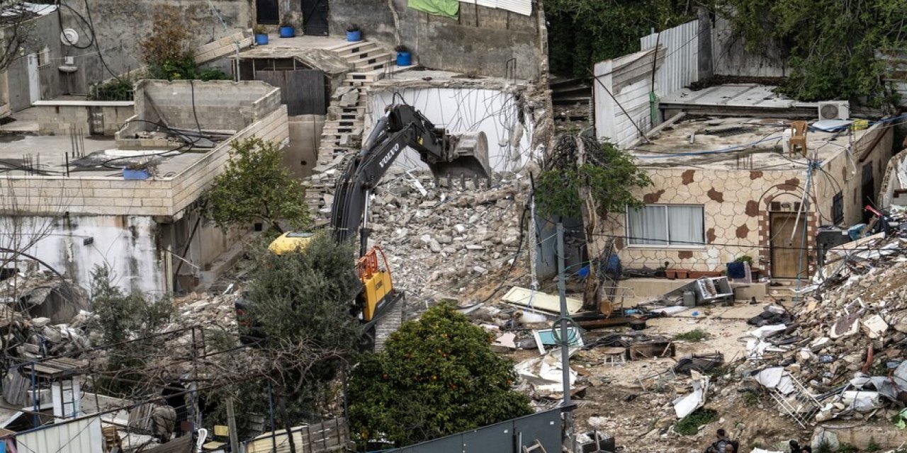 İsrail, İşgal Altındaki Doğu Kudüs'te Filistinlilere Ait 7 Evi Daha Tahliye Edecek