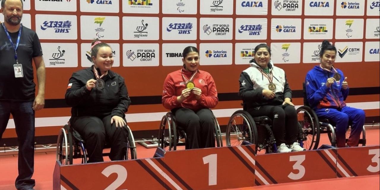 Milli Para Masa Tenisçi İrem Oluk'tan Altın Madalya