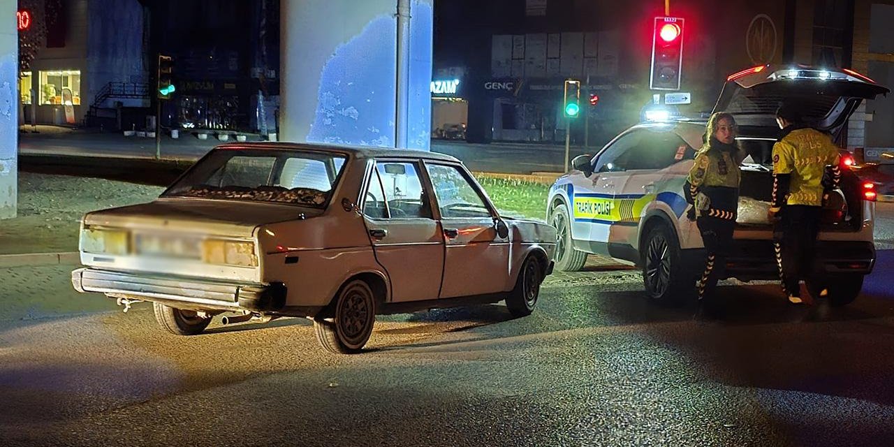 Polisin "Dur" İhtarına Uymayan Alkollü Sürücüye Büyük Ceza
