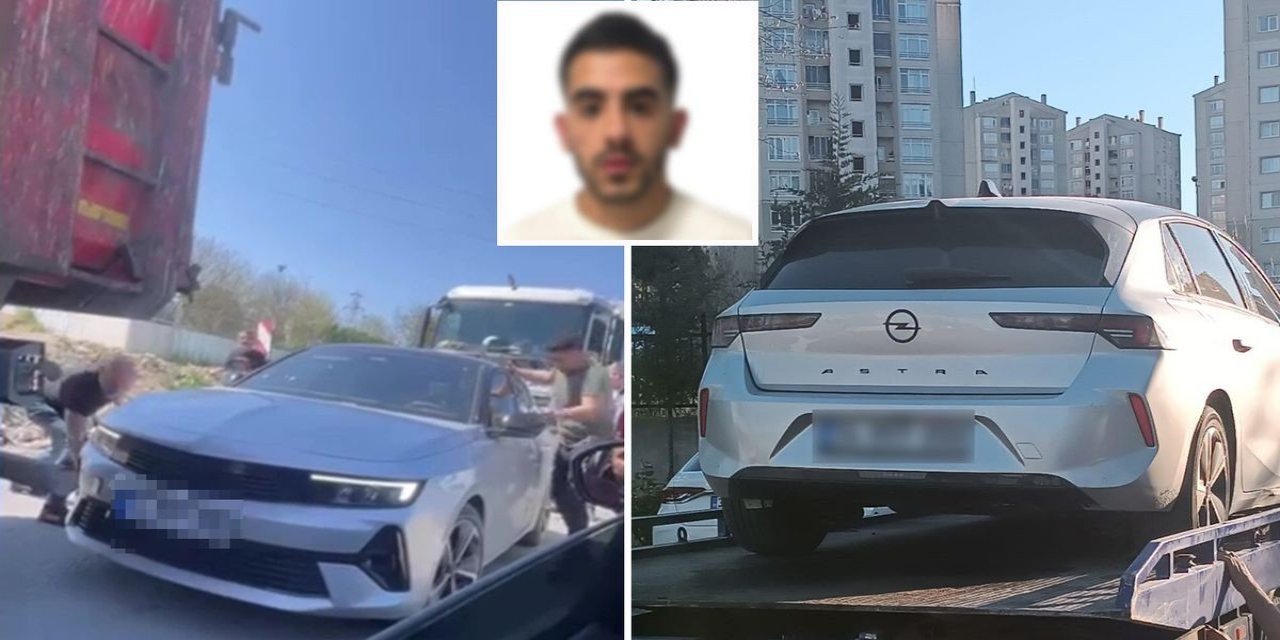 Dur İhtarına Uymayan Hırsız Aracının Lastikleri İndirilerek Yakalandı
