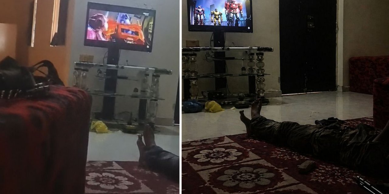 Mali’de Ele Geçirilen Üste Dikkat Çeken Anlar; Askerler Tranformers İzledi