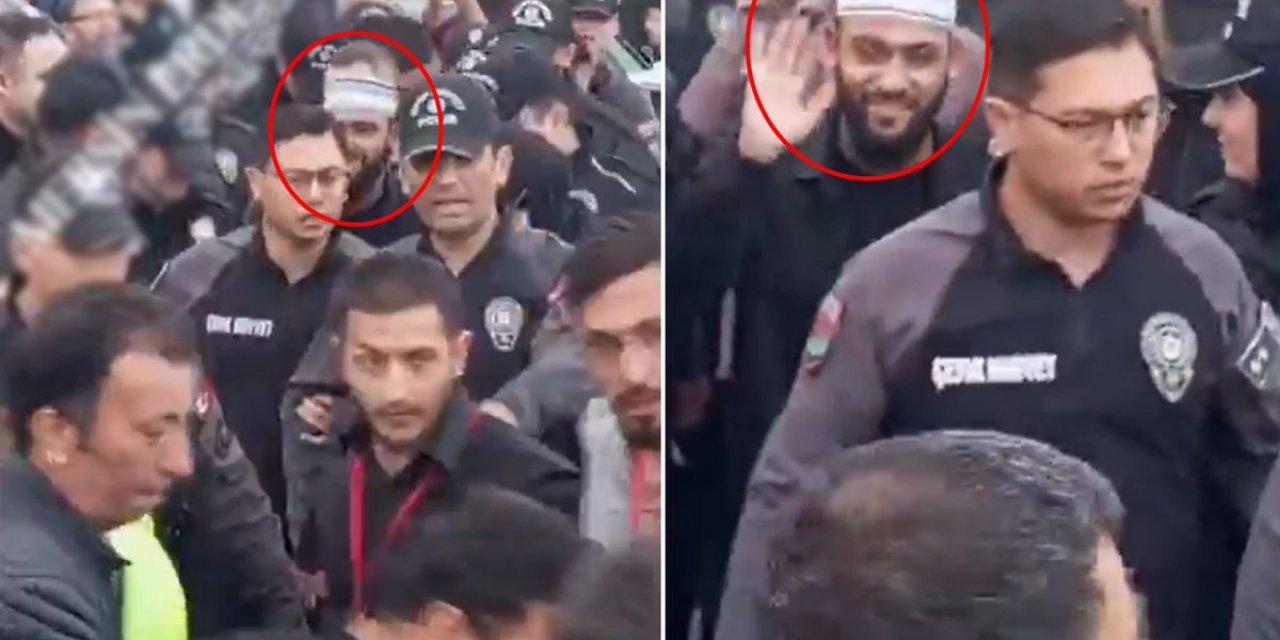 Celal Karatüre'nin Onlarca Polis Tarafından Korunduğu Görüntü Tartışma Yarattı