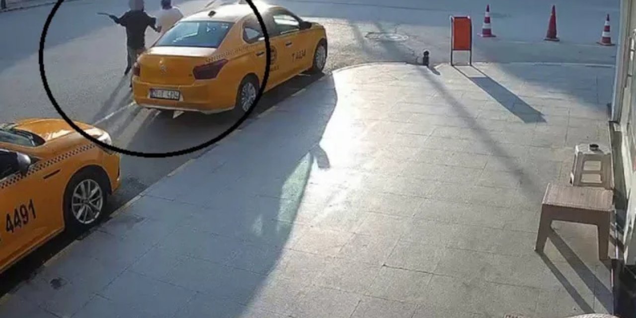 Hatay'da Taksici, Satırlı Saldırgandan Son Anda Kurtuldu