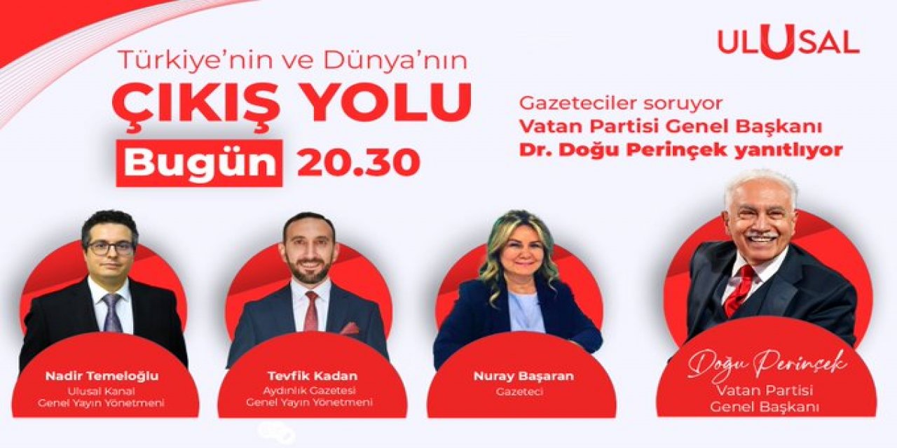 Gazeteci Nuray Başaran Bu Akşam Çıkış Yolu Programı İle Ulusal Kanal'da Gündemi Soracak