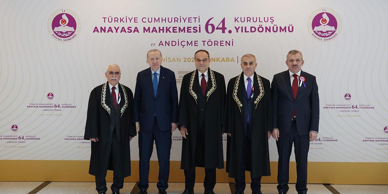 Cumhurbaşkanı Erdoğan, AYM’nin 64. Kuruluş Yıl Dönümü Törenine Katıldı