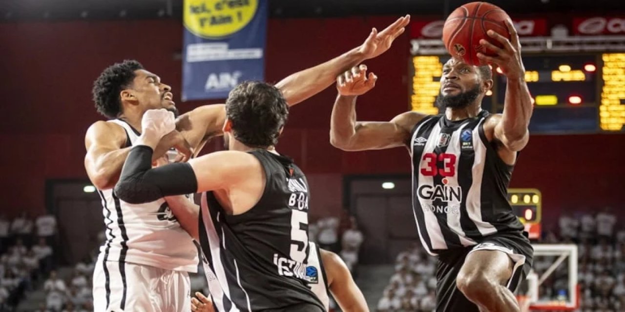 JL Bourg'e Yenilen Beşiktaş, EuroCup'ta İkinci Oldu