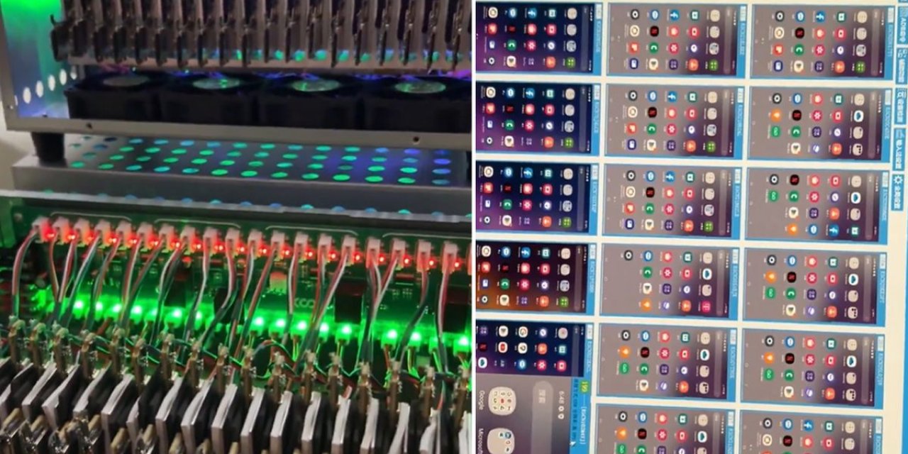 Lise Öğrencisinden Dev Sistem! Yüzlerce Telefonla Sahte Etkileşim Ağı Kurdu