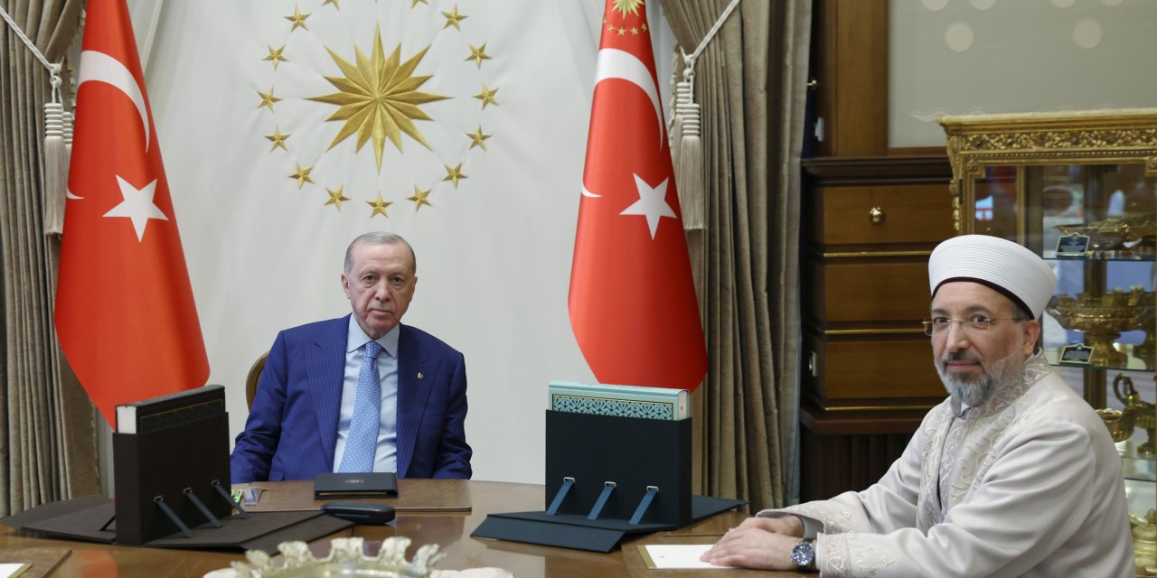 Cumhurbaşkanı Erdoğan'dan Türkiye Diyanet Vakfı'na Kurban Bağışı