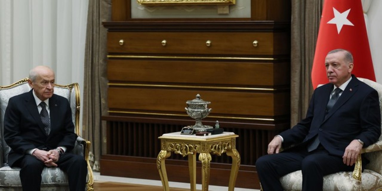 Beştepe'de Kritik Zirve! Erdoğan, Bahçeli'yi Kabul Etti