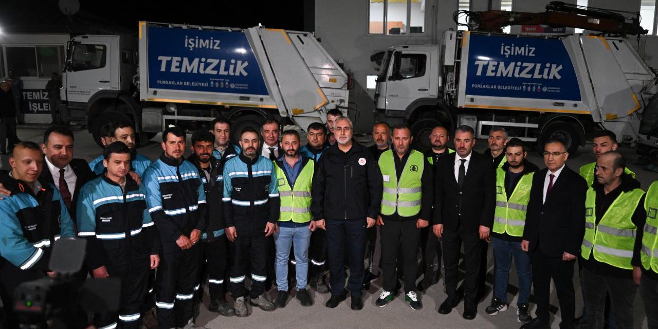 Çalışma ve Sosyal Güvenlik Bakanı Işıkhan, 1 Mayıs'ı İşçilerle Karşıladı